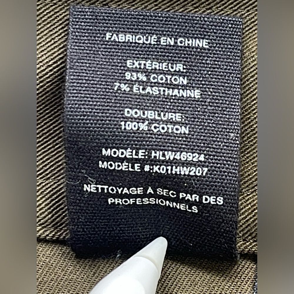 Helmut Lang Rider sailor style military Pants. 8 - Picture 8 of 9